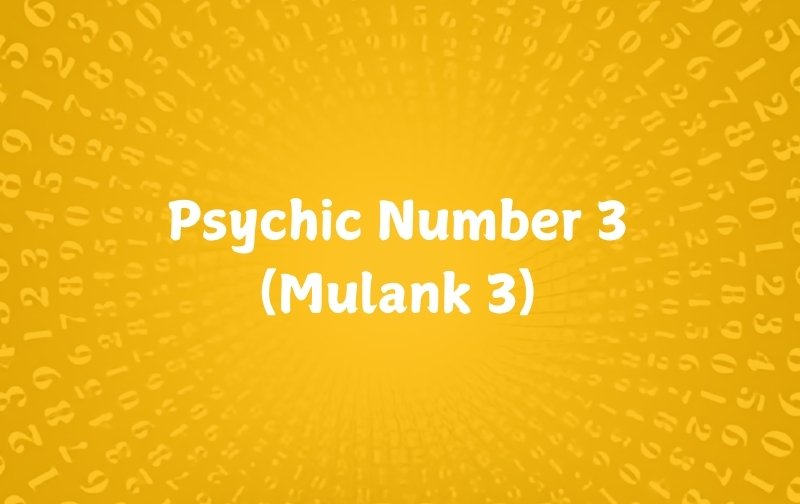 Psychic Number 3 (Mulank 3)