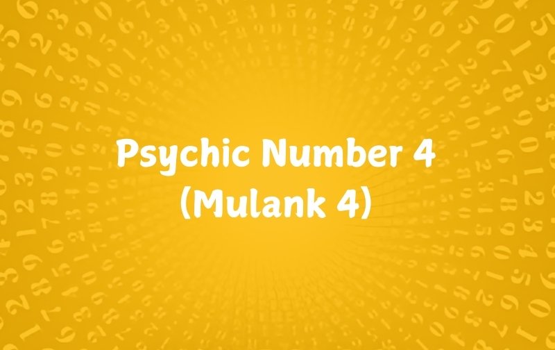 Psychic Number 4 (Mulank 4)
